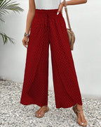 Aurelia | Women’s Wide Leg Printed Trousers Chic