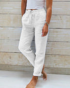 Sienna | Women's High-Waist Tailored Trousers Casual