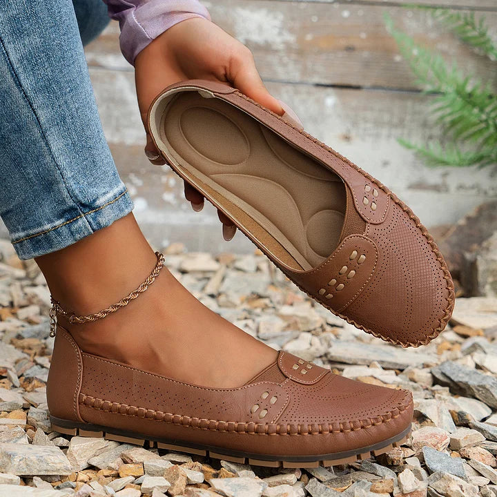 Marlowe | Women's Round Toe Slip-On Loafers