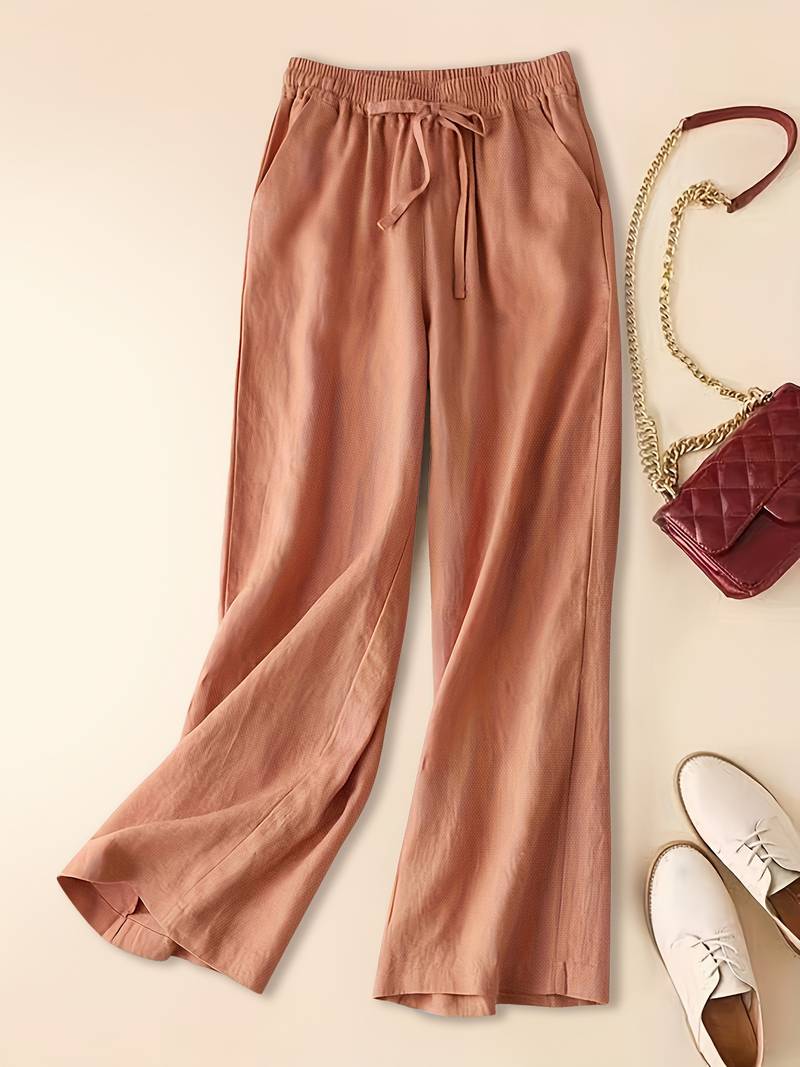 Zarelle | Women's Wide Leg Drawstring Pants Casual