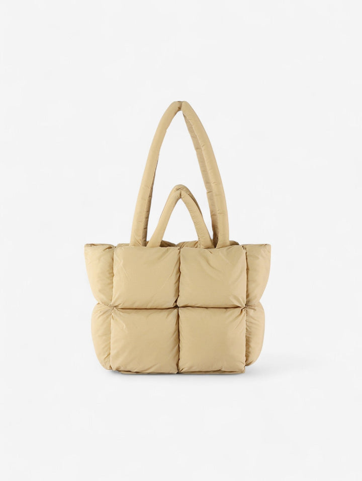 Mette | Women's Quilted Puffer Tote Bag