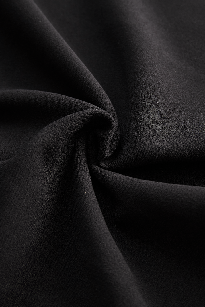 Calla | Women's Draped Collar Midi Dress Elegant