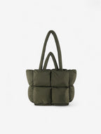 Mette | Women's Quilted Puffer Tote Bag