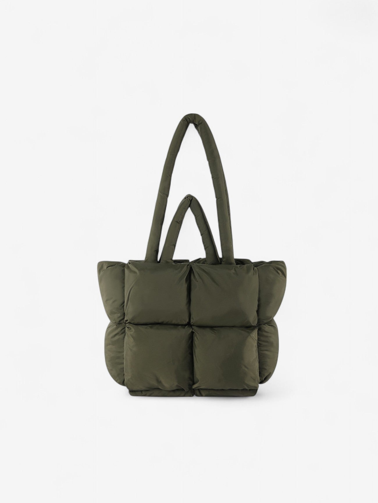 Mette | Women's Quilted Puffer Tote Bag