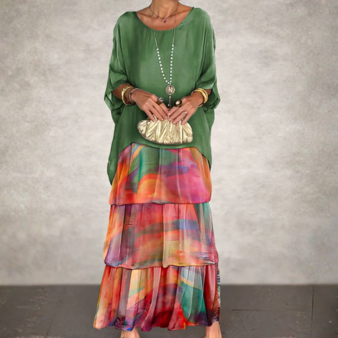 Sienna | Women's Flowing Maxi Dress Elegant