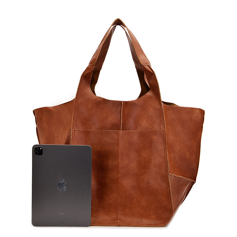 Hollis | Women’s Oversized Vintage Shoulder Bag