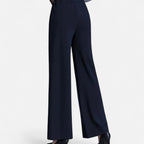 Sutton | Women's High-Waist Wide-Leg Trousers Casual