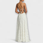 Lennox | Women's Elegant Floral Lace Maxi Dress
