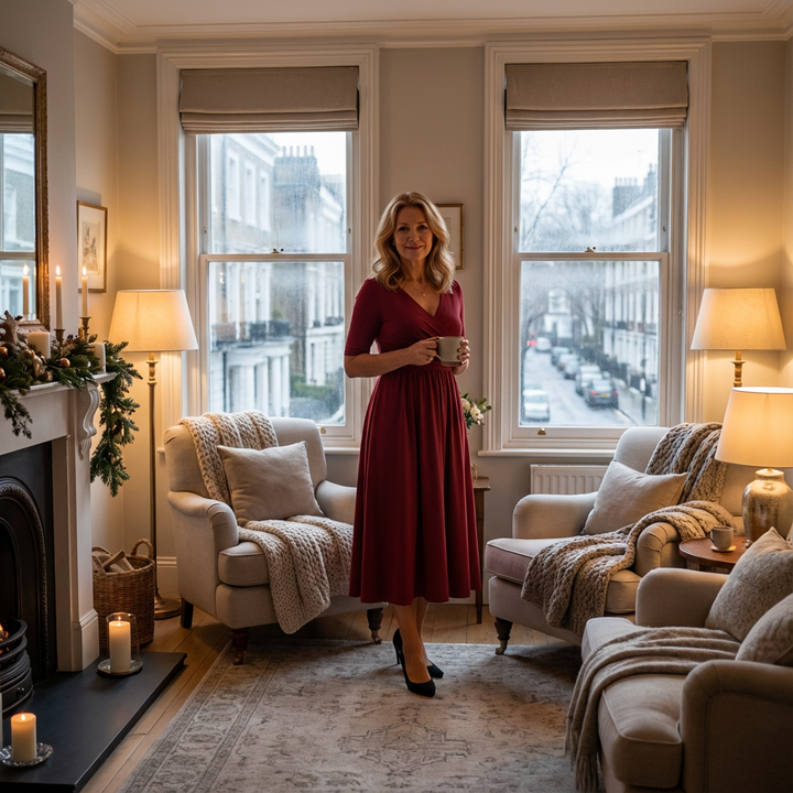 Ida | Elegant Midi Dress