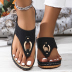 Marlowe | Women’s Toe Ring Flat Sandals