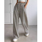 Bayleez | Women’s Striped Relaxed Fit Pants