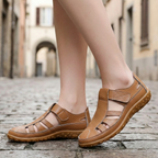 Zora | Women’s Closed Toe Cutout Comfort Sandals