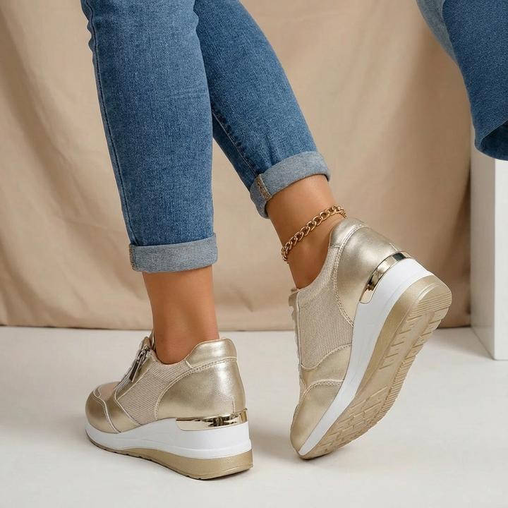 Elara | Women’s Stylish Wedge Trainers