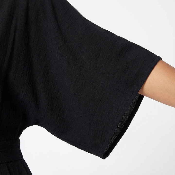 Rosie | Women’s Elegant Wide-Leg Jumpsuit Half Sleeve