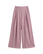 Marlowe | Women's Printed Wide-Leg Trousers