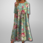 Gail | Women's Embroidered Midi Dress