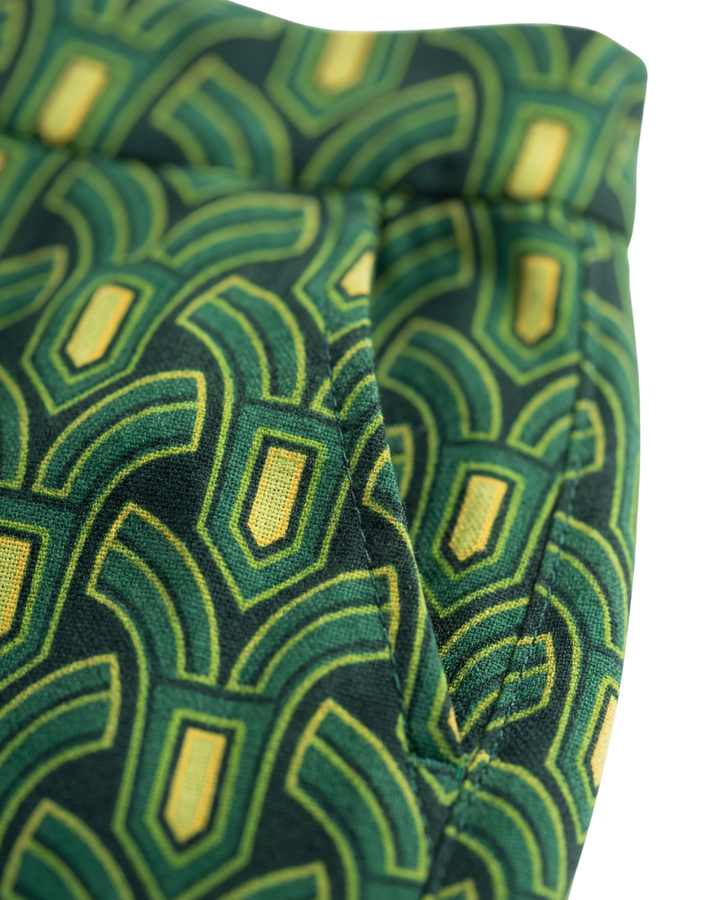 Priya | Women's Printed Straight-Leg Trousers