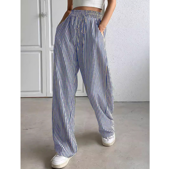 Bayleez | Women’s Striped Relaxed Fit Pants