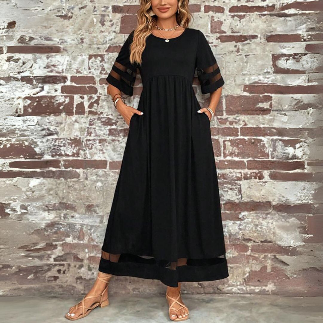 Cecilia | Women's Tummy Smoothing Midi Dress