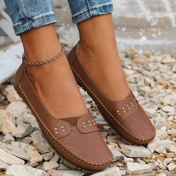 Marlowe | Women's Round Toe Slip-On Loafers