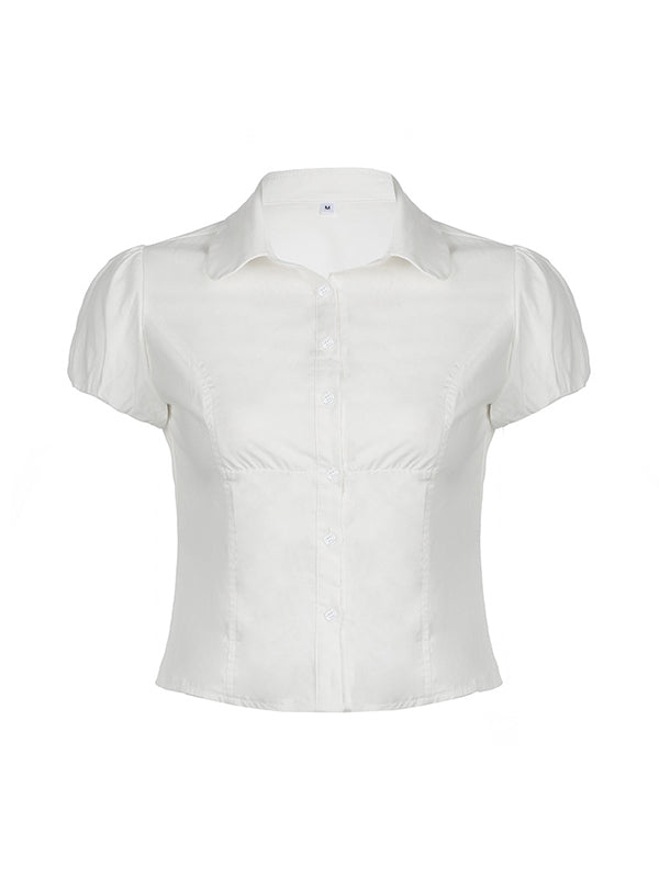 Priya | Women's Fitted Button-Up Blouse Chic