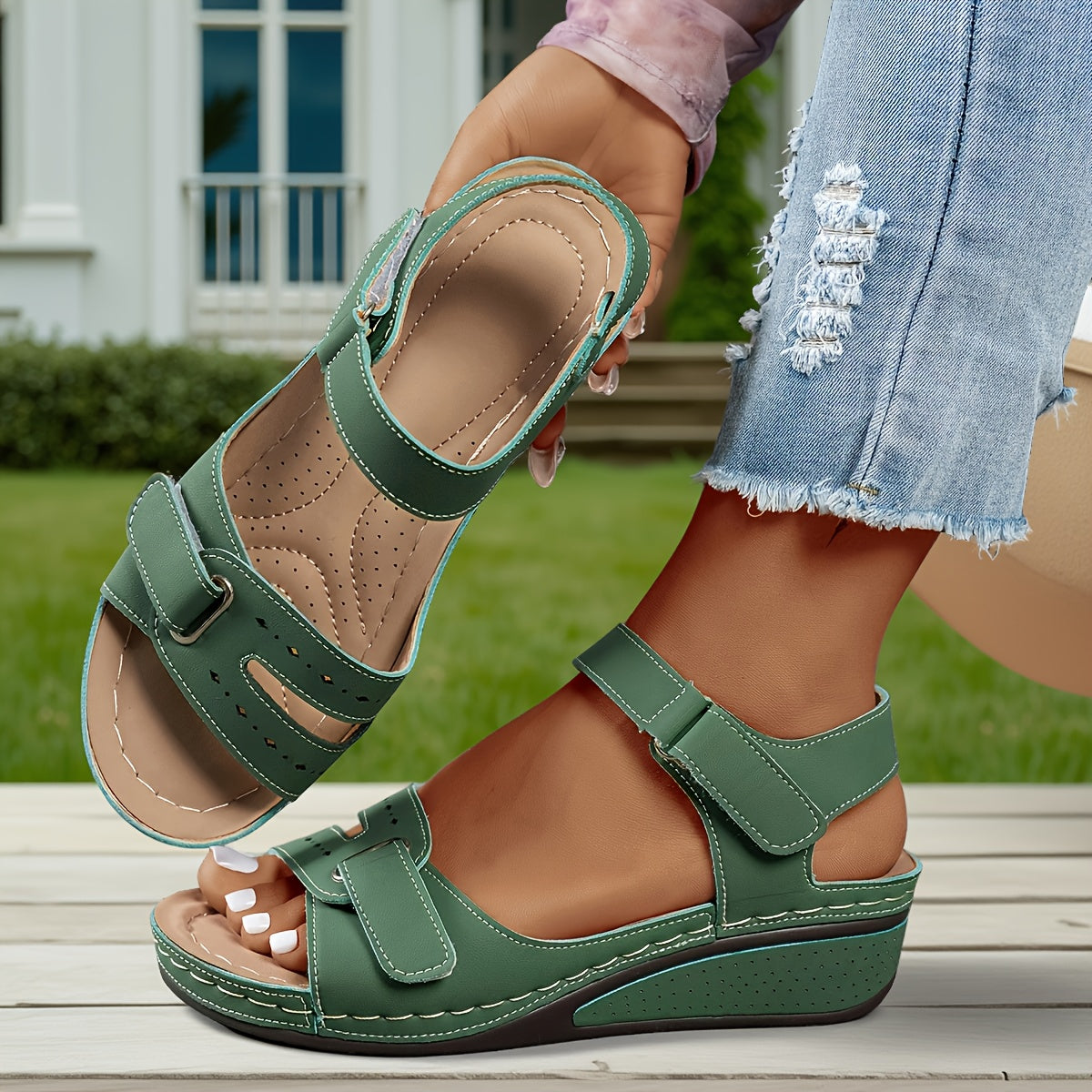 Sanne | Women's Comfort Strap Sandals