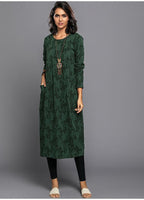 Lennox | Women's Long Sleeve Midi Dress with Pockets Casual