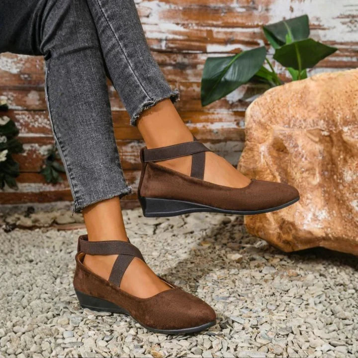 ANGEL™ - Comfy Closed Wedge Slip-On Shoes