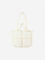 Mette | Women's Quilted Puffer Tote Bag