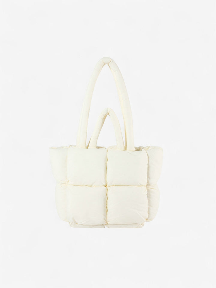 Mette | Women's Quilted Puffer Tote Bag
