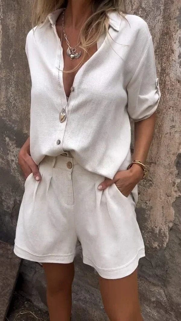 Sienna | Women's Lightweight Shorts & Top Set Casual
