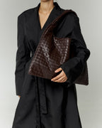 Aster | Women’s Oversized Coffee Shoulder Bag