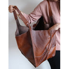 Hollis | Women’s Oversized Vintage Shoulder Bag