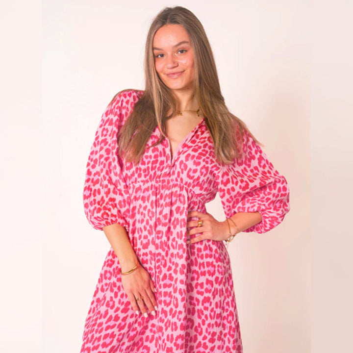 Sienna | Women's Elegant V-Neck Summer Maxi Dress