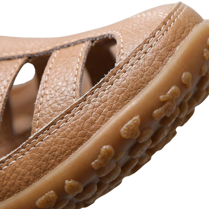 Zora | Women’s Closed Toe Cutout Comfort Sandals