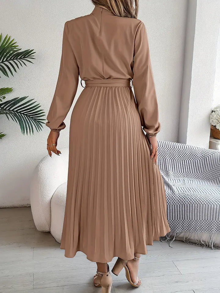 Sutton | Women's Pleated Midi Dress Elegant