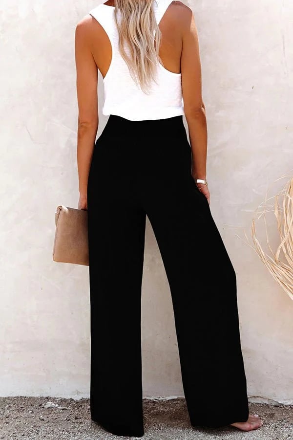 Lennox | Women's High-Waist Relaxed Pants Casual