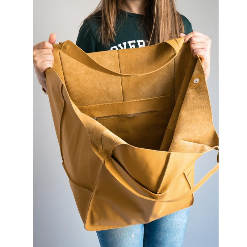 Hollis | Women’s Oversized Vintage Shoulder Bag