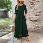 Cecilia | Women's Tummy Smoothing Midi Dress