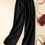 Zarelle | Women's Wide Leg Drawstring Pants Casual