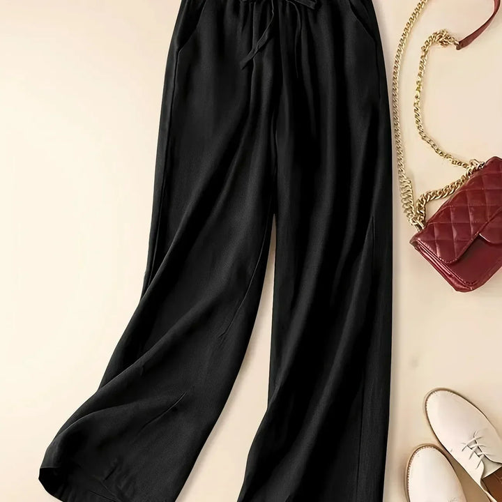 Zarelle | Women's Wide Leg Drawstring Pants Casual
