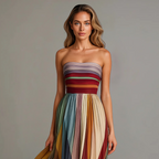 Zinnia | Women’s Colorful Sleeveless Maxi Dress