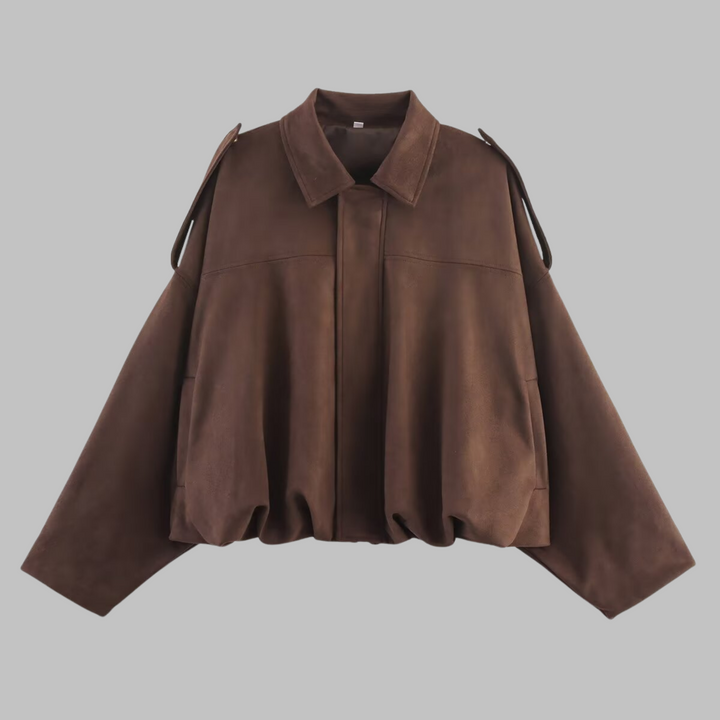 Claudette™ - Comfy Loose Fit Military Jacket