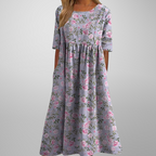 Gail | Women's Embroidered Midi Dress