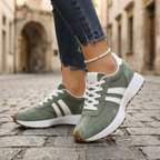 Kaia | Women’s Retro Lace-Up Running Sneakers