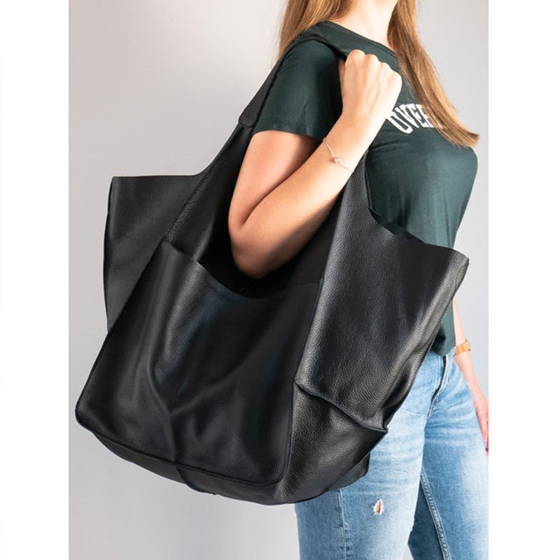 Hollis | Women’s Oversized Vintage Shoulder Bag