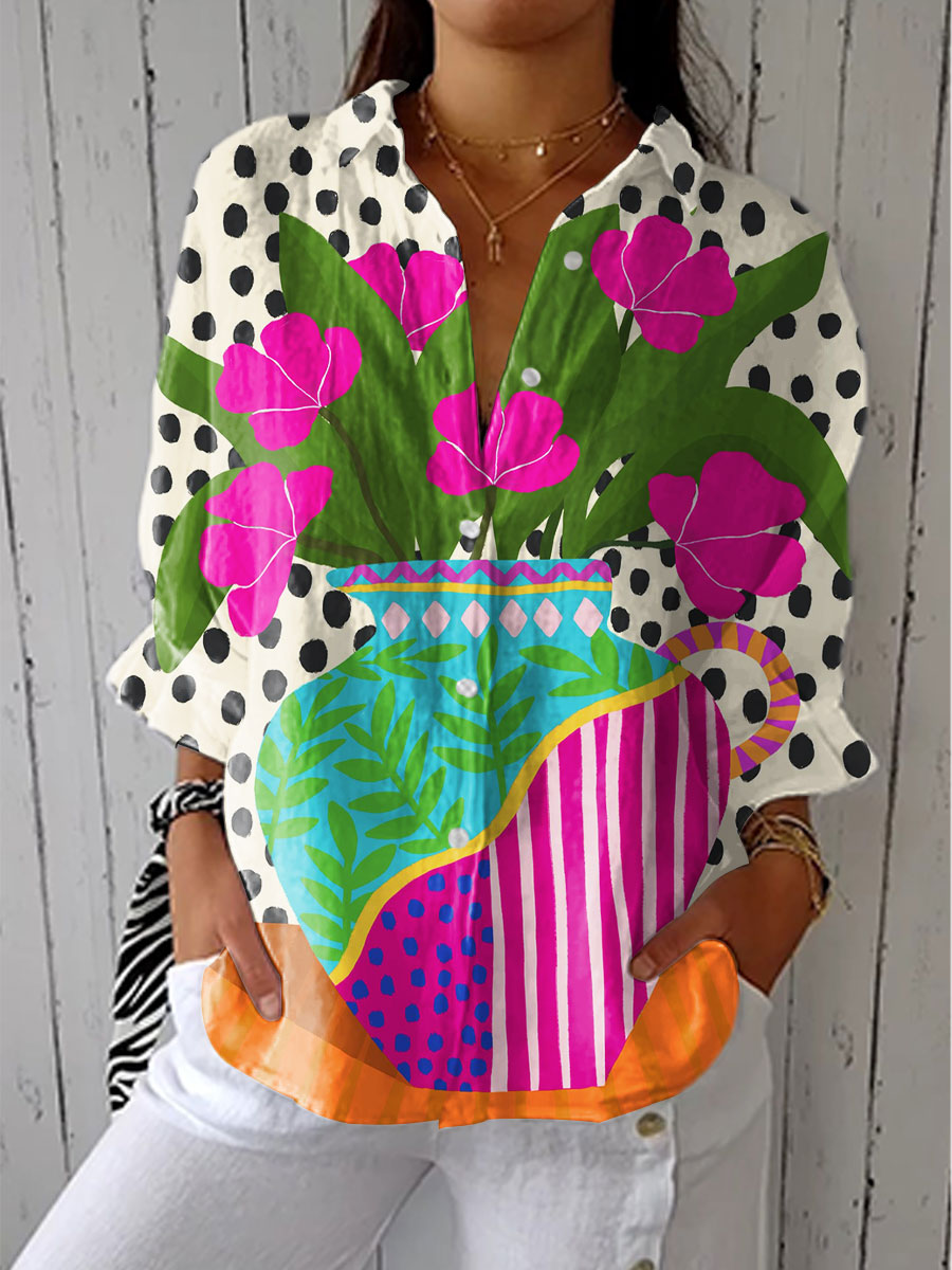 Amara | Women's Floral Print Blouse