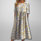 Gail | Women's Embroidered Midi Dress