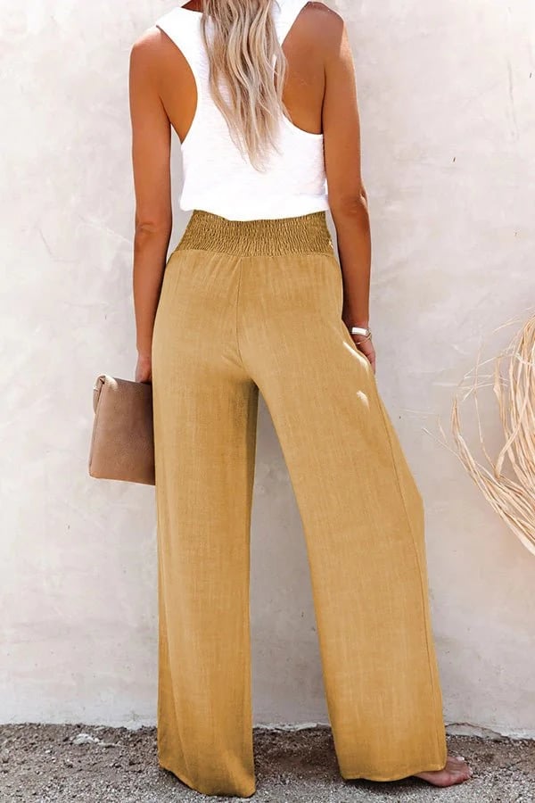 Lennox | Women's High-Waist Relaxed Pants Casual