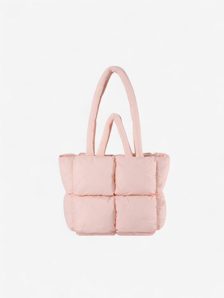 Mette | Women's Quilted Puffer Tote Bag